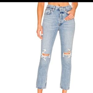 Agolde Riley crop 25